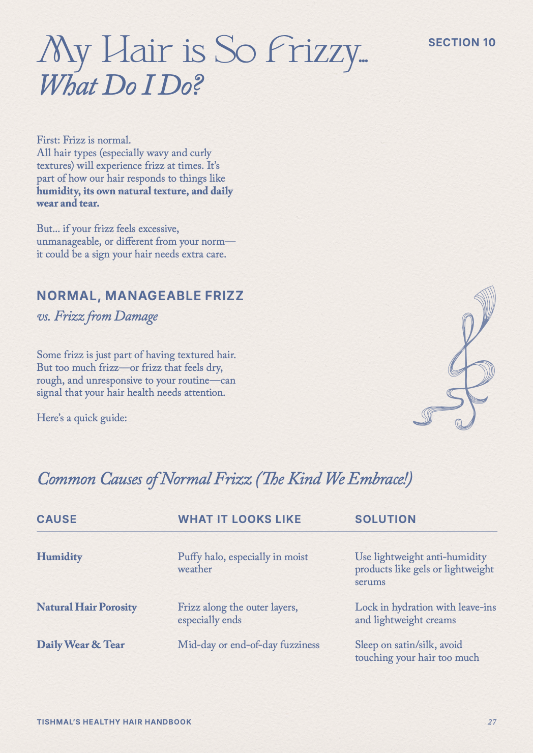 Tishmal's Healthy Hair Handbook